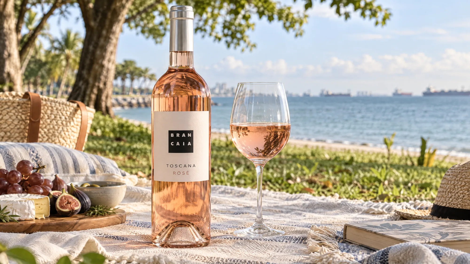 Sea Breezes, Salty Air, and Pale Pink Pours: Elevating Your East Coast Park Picnic