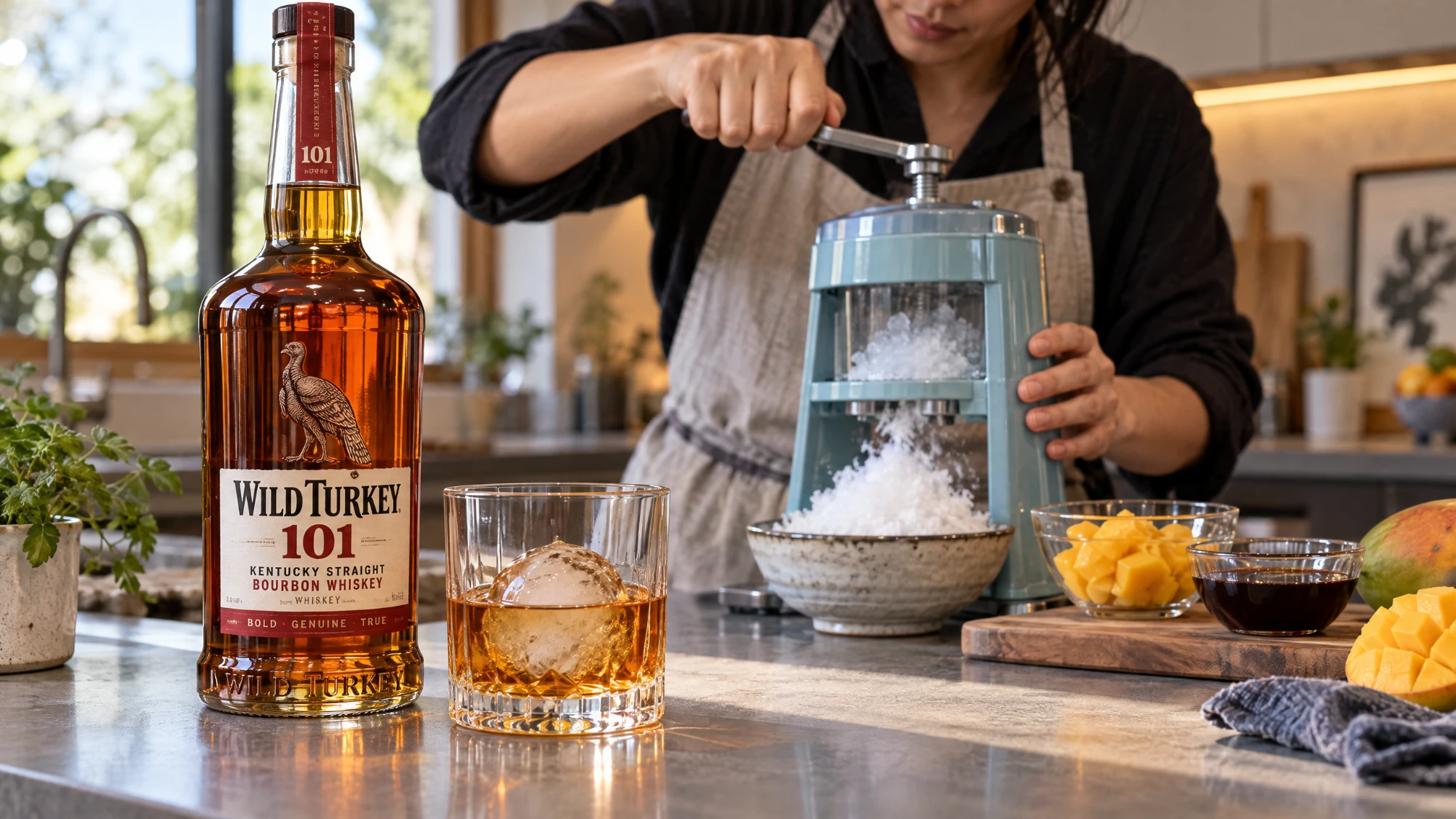 Shaved Ice, Tropical Syrups, and Dark Spirits: Elevating Weekend Desserts at Home